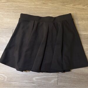 Charlotte Russe Black Skater Skirt